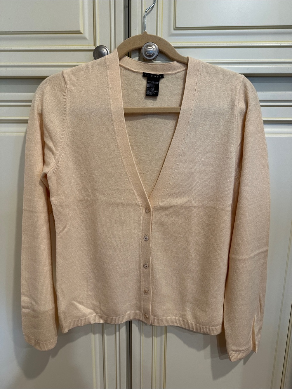 Theory Women's V-Neck Button Cardigan